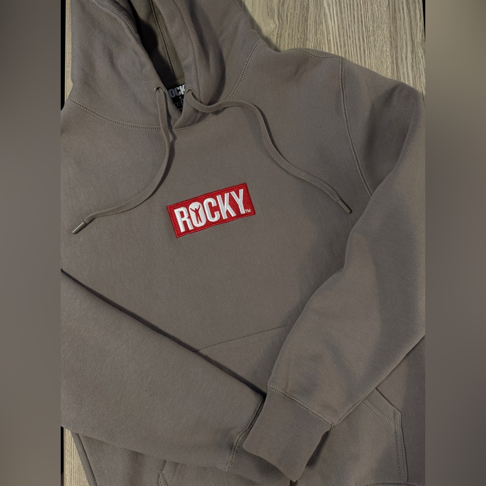 Rocky Men's Brown Hoodie Sweater